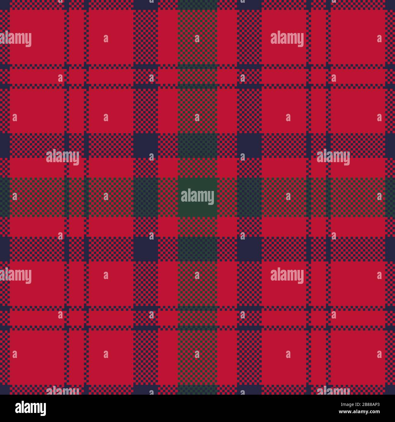 Pixel background vector design. Modern seamless pattern plaid. Square ...