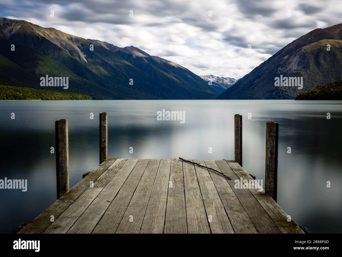 South Island NZ Stock Photo Alamy