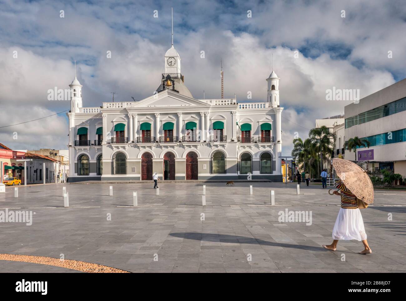 Palacio del Gobierno, Spanish Colonial Style, at Plaza de Armas in