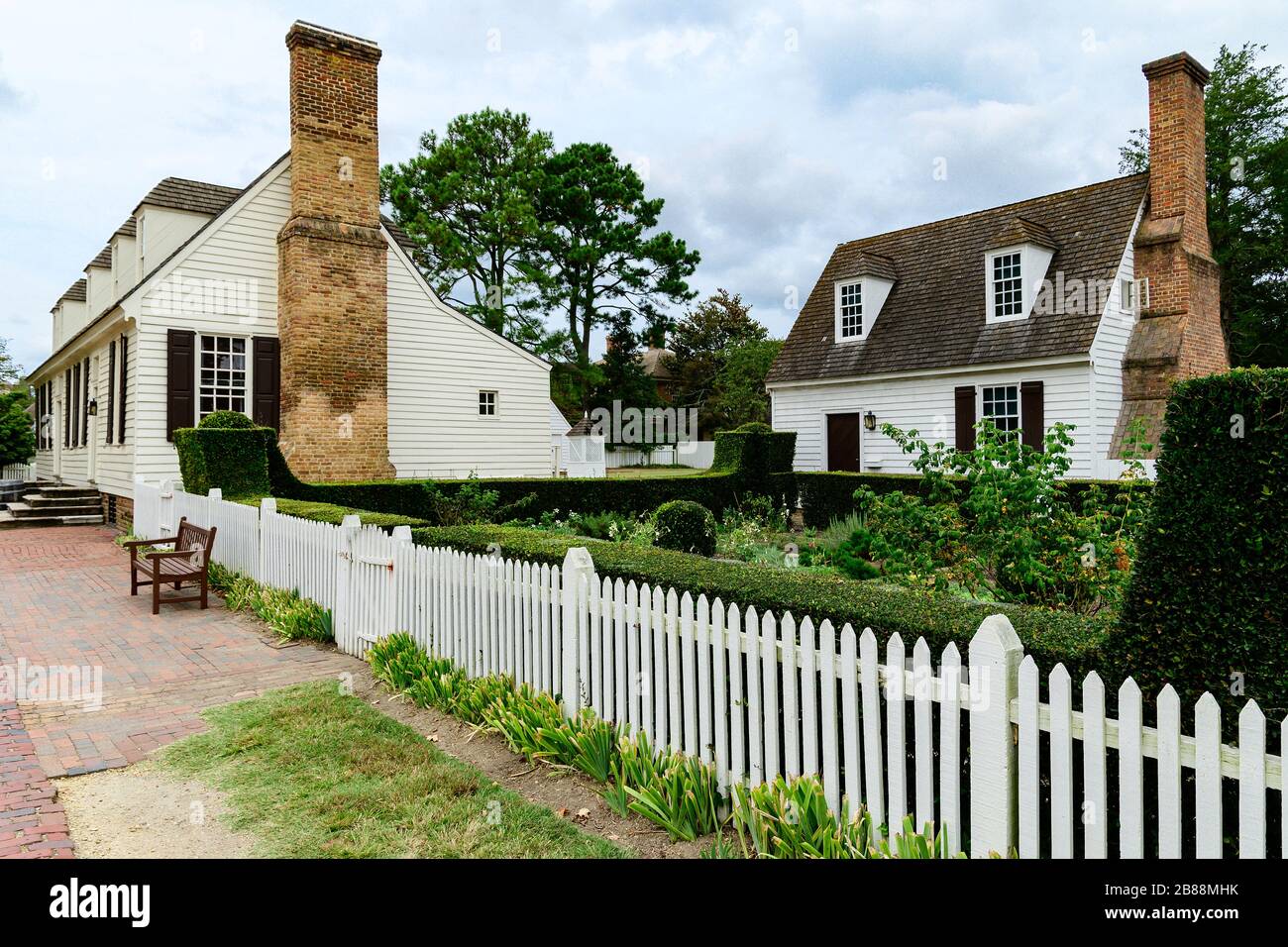 John blair house williamsburg virginia hires stock photography and