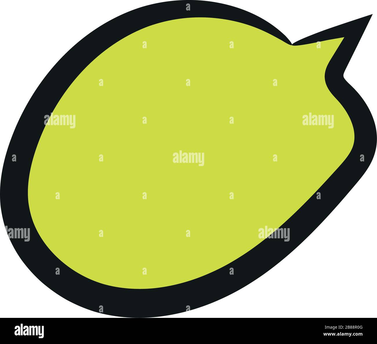 flat speech bubble shaped banners, price tags, stickers, badges. Vector illustration Stock Vector