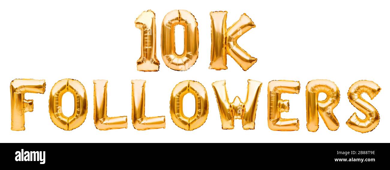 10k followers hi-res stock photography and images - Alamy