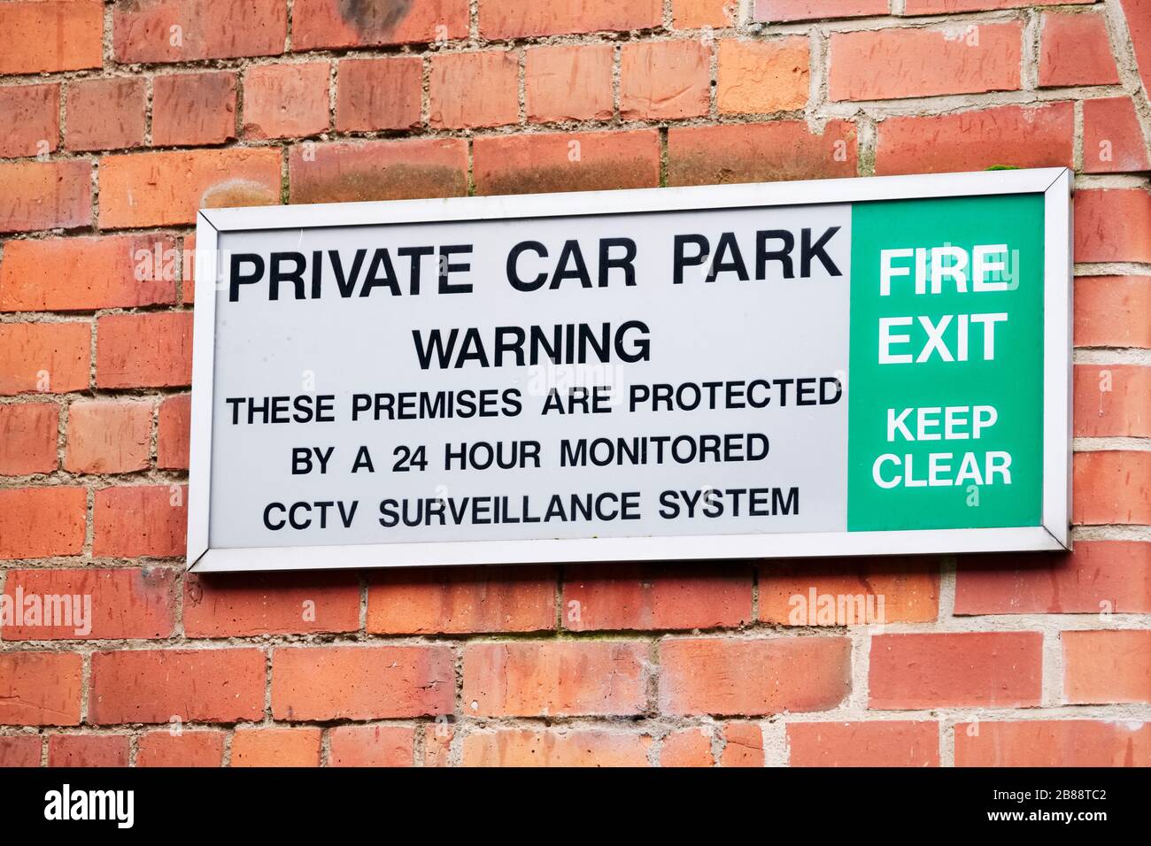 Private parking sign at hotel car park Stock Photo Alamy