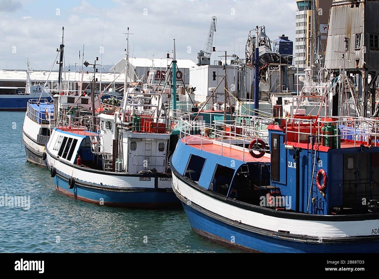 Afrique du sud Le cap City  lthe port Laurent Lairys / DPPI Stock Photo