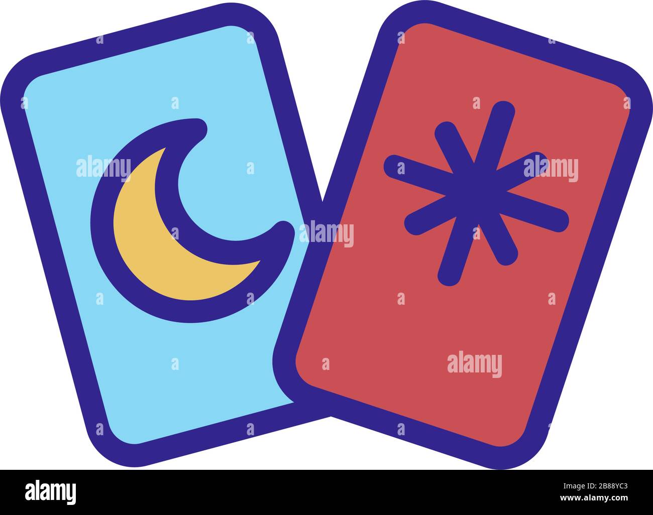 card guess icon vector outline illustration Stock Vector Image & Art - Alamy