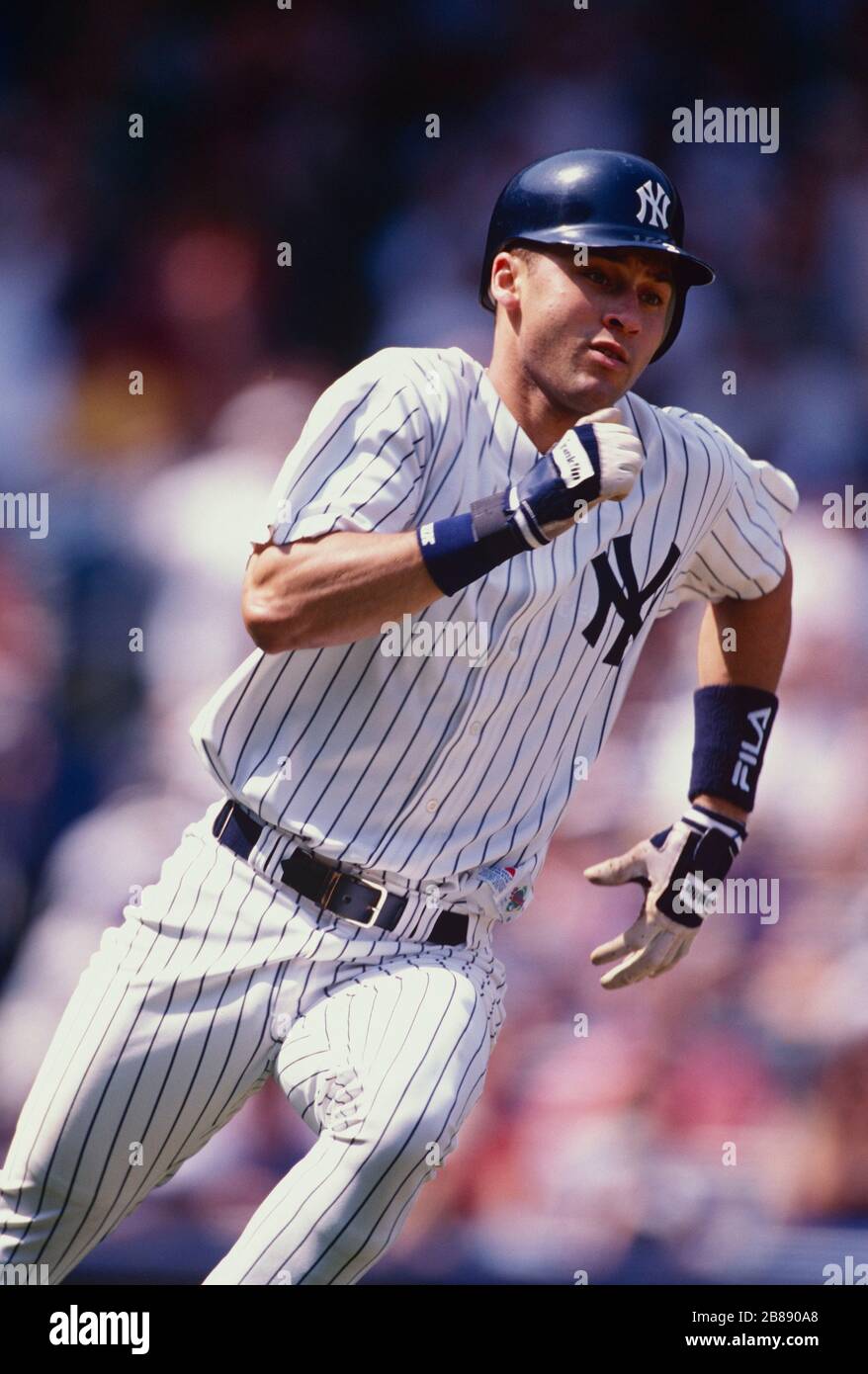 Derek Jeter of the New York Yankees Stock Photo