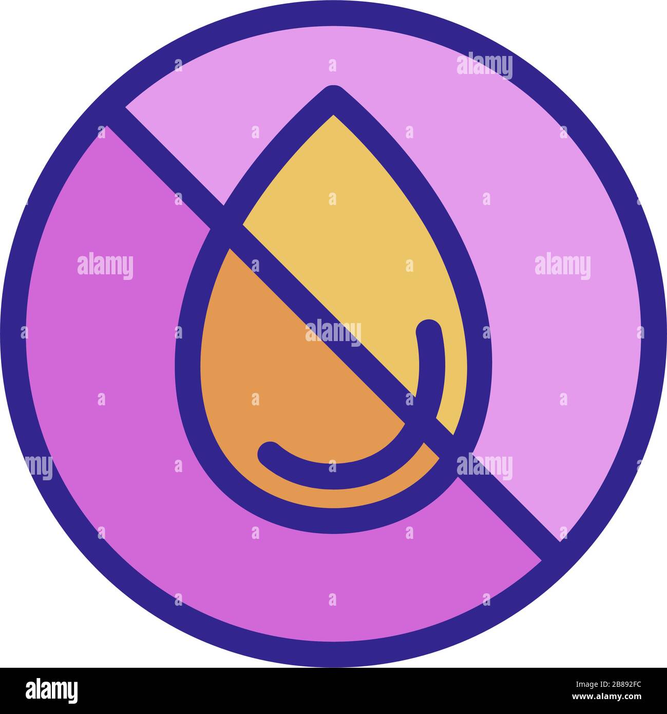 no humidity icon vector outline illustration Stock Vector Image & Art ...