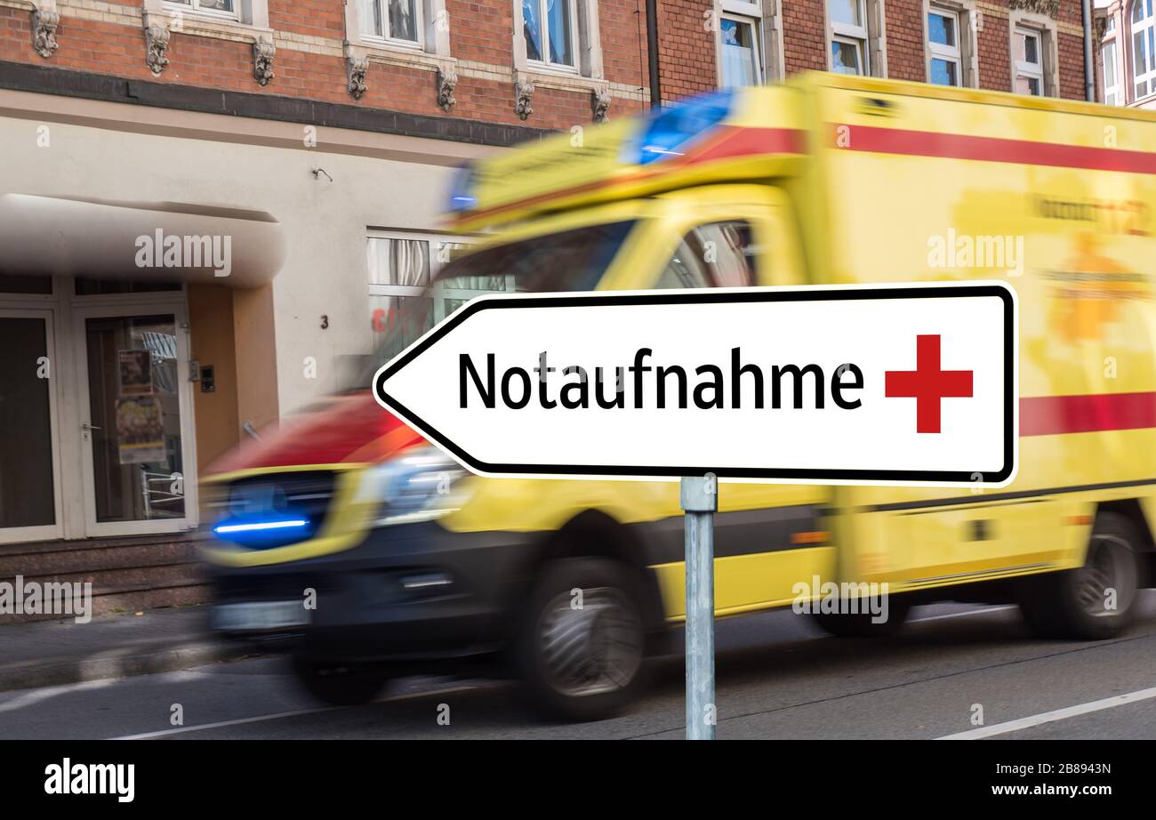 Emergency room sign hires stock photography and images Alamy