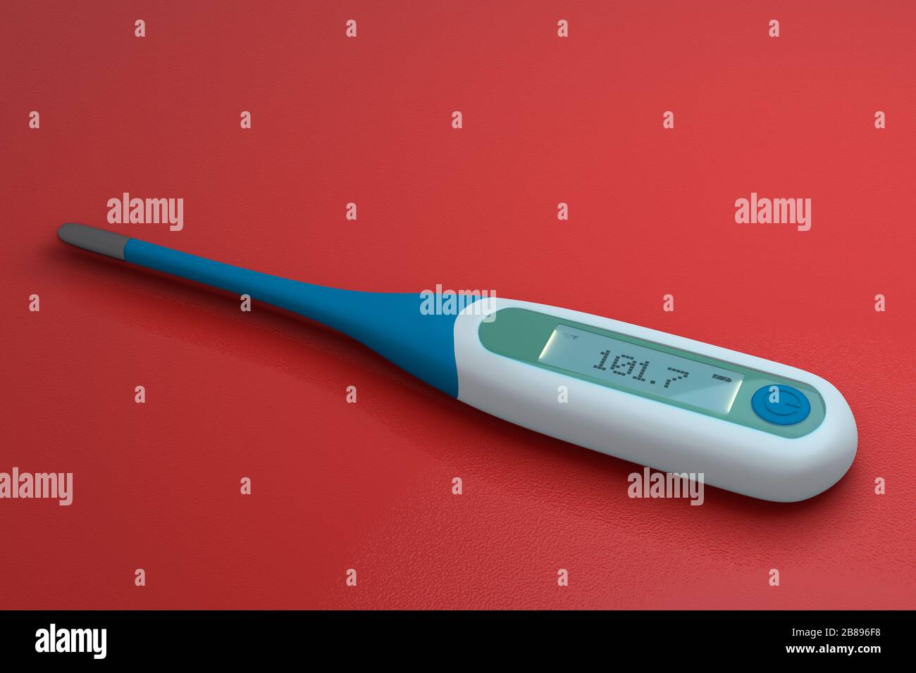 I'm having somewhat high fever today. Here's the pic of the thermometer if  any of guys…