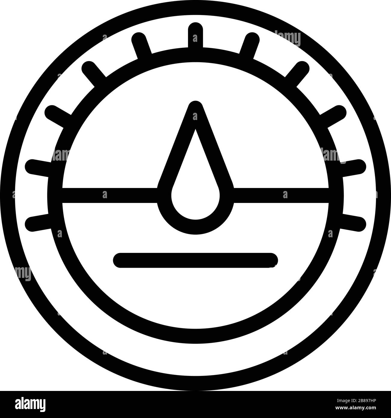 Barometer equipment icon, outline style Stock Vector Image & Art Alamy