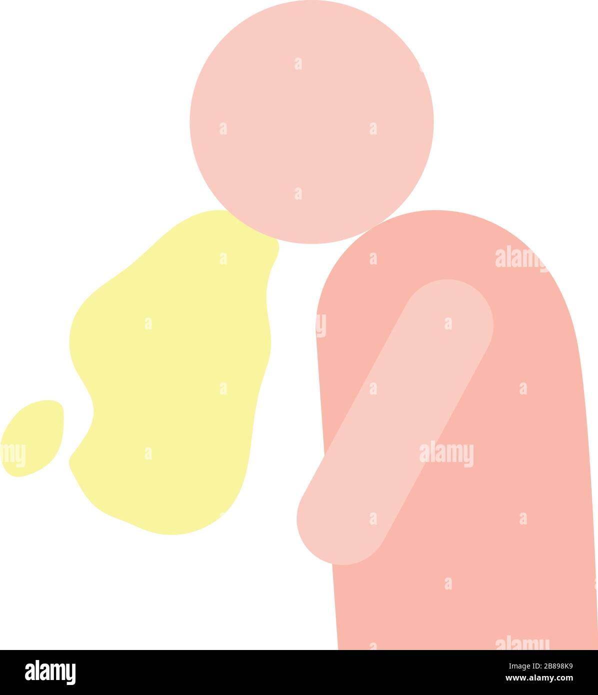 Throwing up Stock Vector Images - Alamy