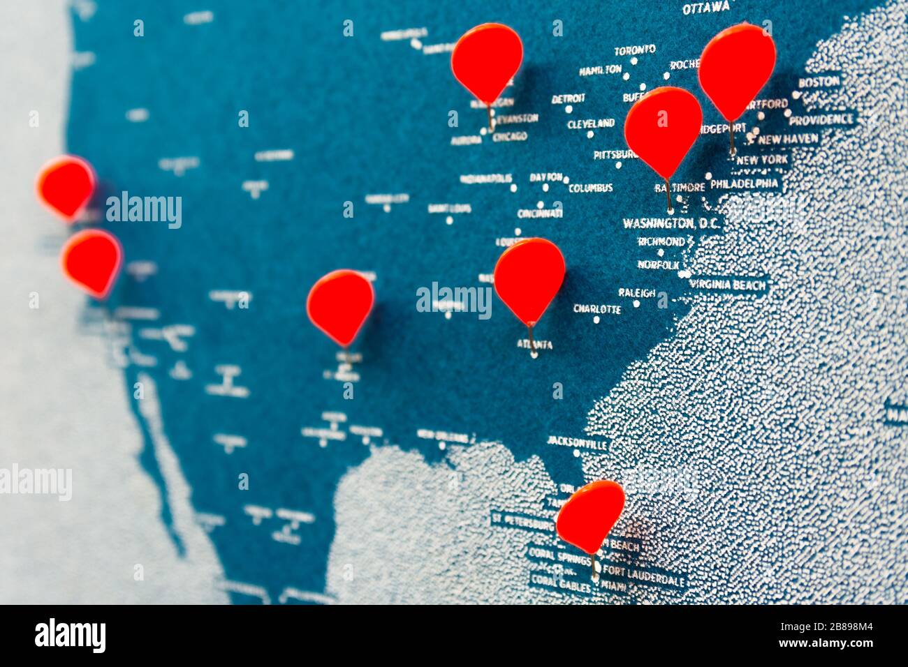 Americamap hi-res stock photography and images - Alamy