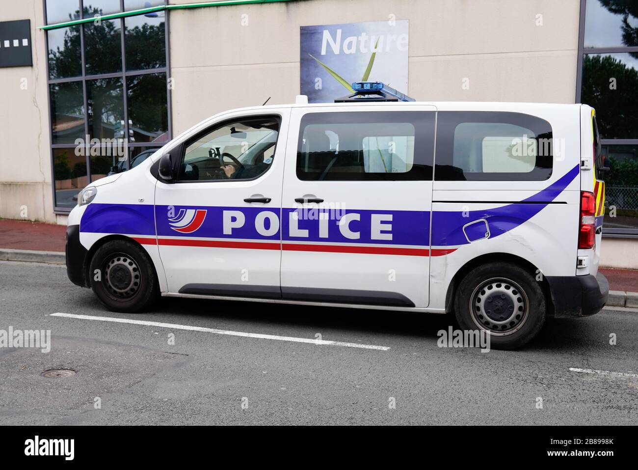 Bordeaux , Aquitaine / France - 03 15 2020 : police nationale van truck  sign logo sticker on car means national police in french Stock Photo - Alamy