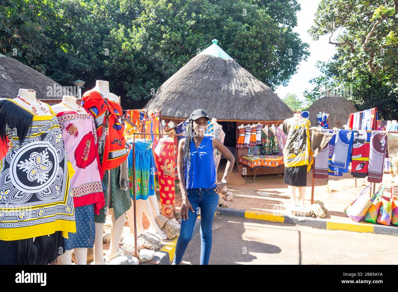 Arts & crafts souvenir stall owner, Royal Swazi Spa Hotel & Casino