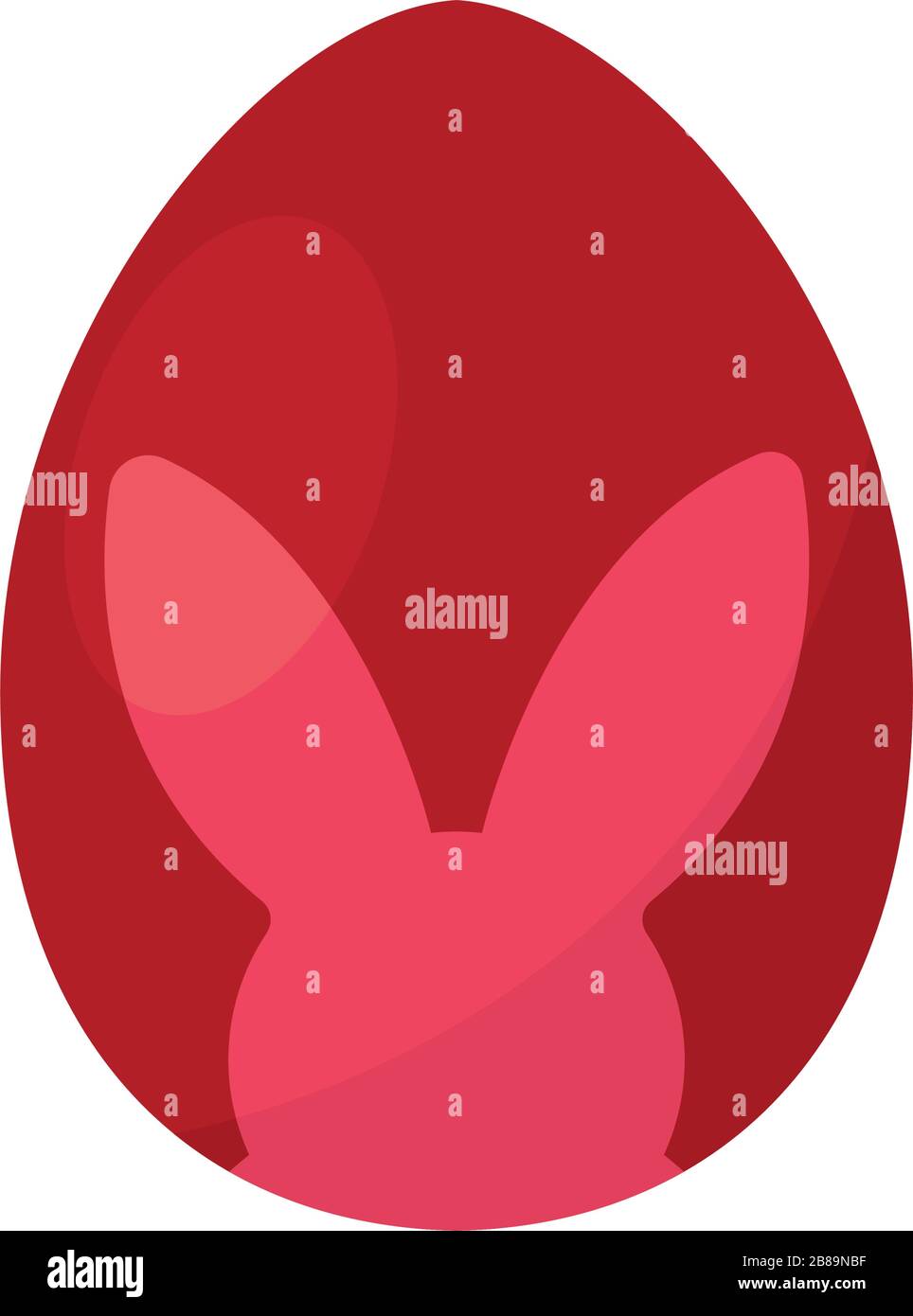 Decorated easter eggs icons Stock Vector