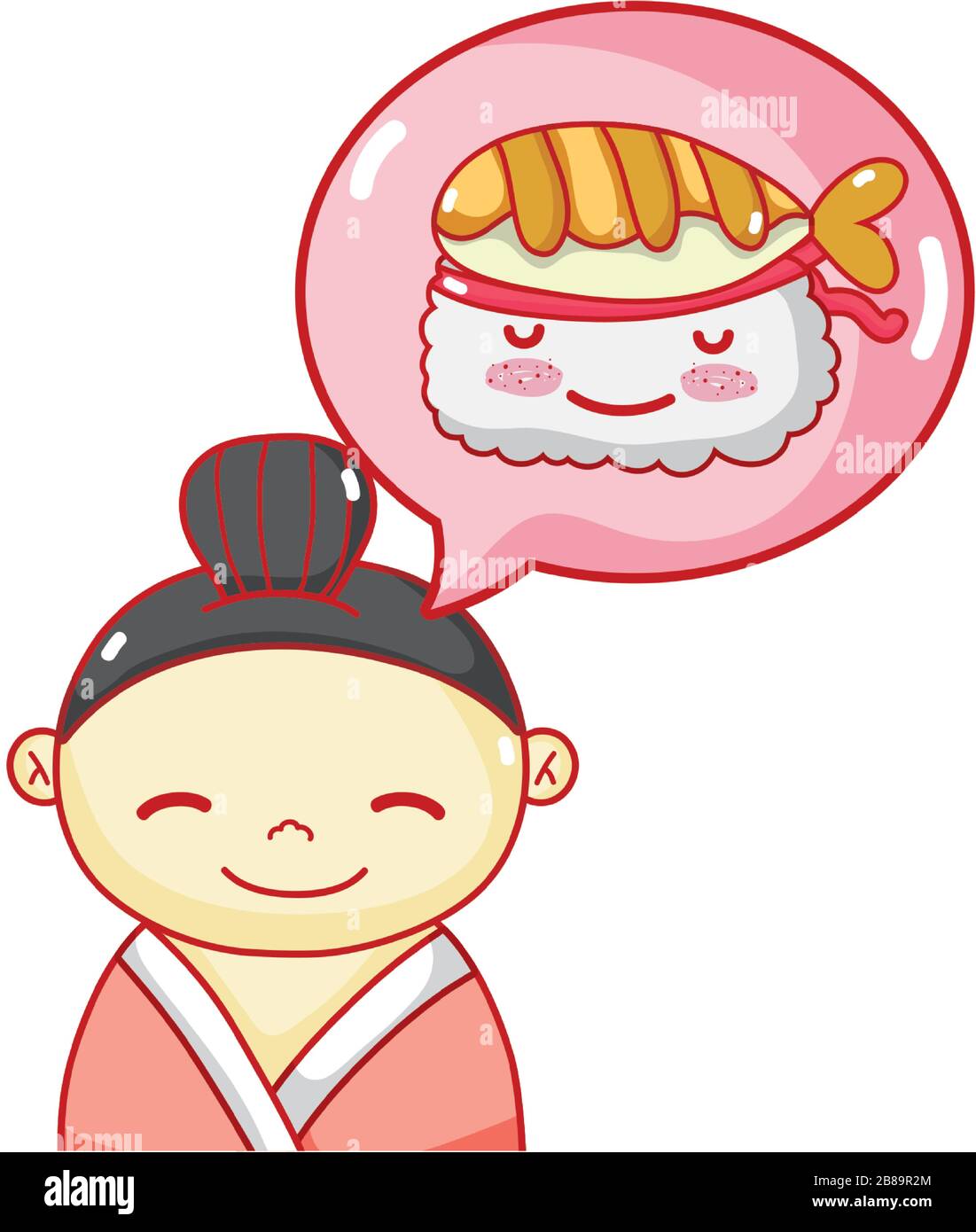 Cartoon Geisha High Resolution Stock Photography And Images Alamy