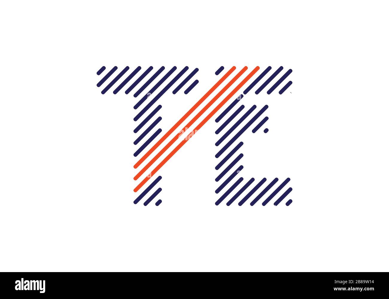 T E, TE Initial Letter Logo design vector template, Graphic Alphabet Symbol for Corporate Business Identity Stock Vector