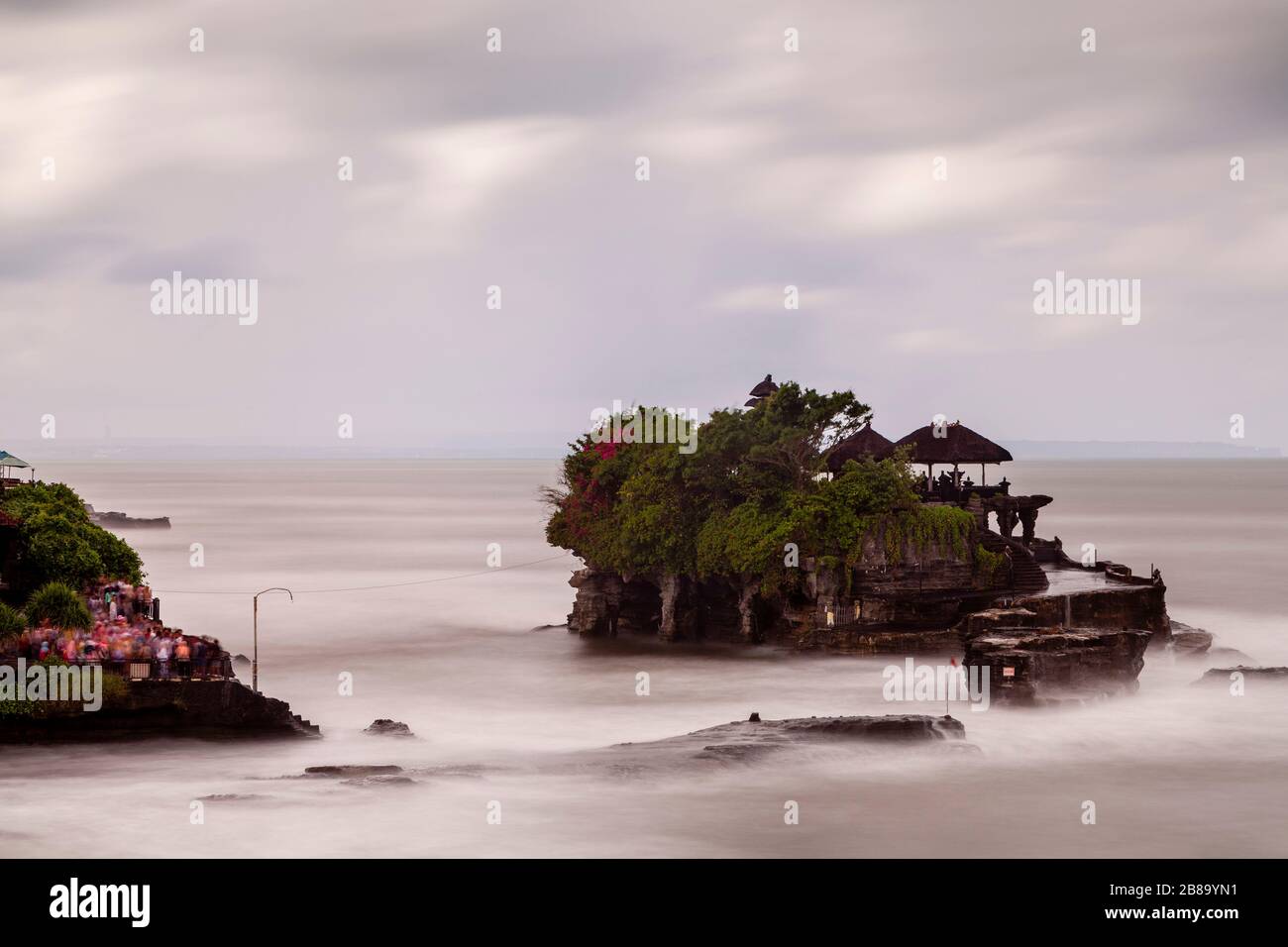 Tanah Lot Temple, Bali, Indonesia. Stock Photo