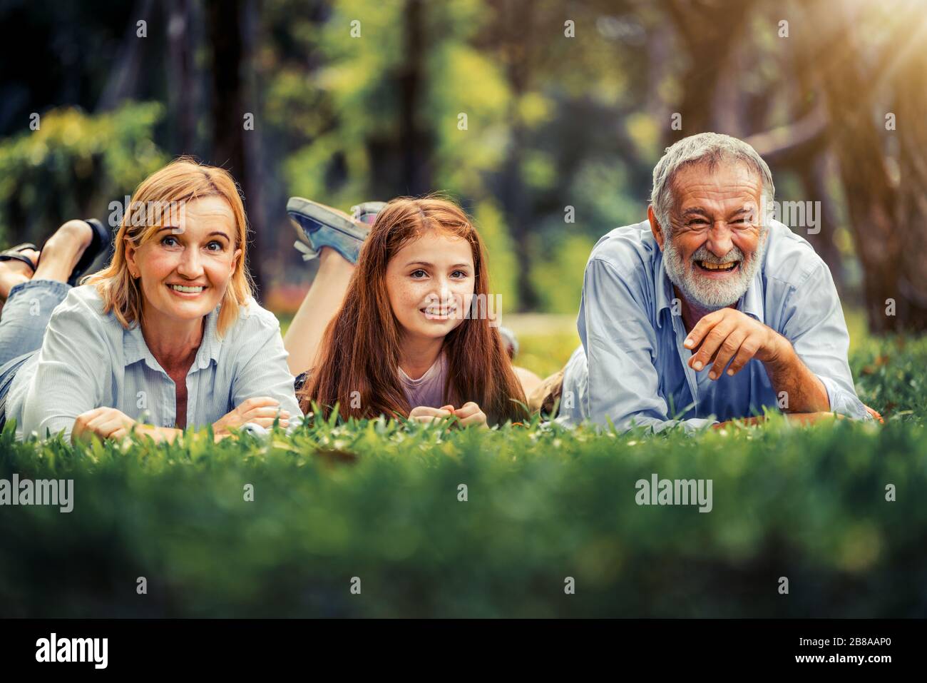 Old Man With Young Girl Stock Photos Old Man With Young Girl