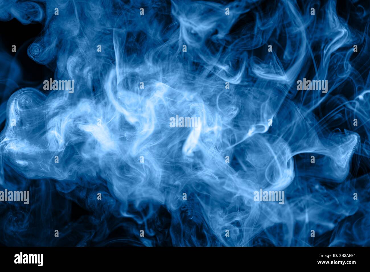 close up of colorful steam smoke in mystical and fabulous forms on ...
