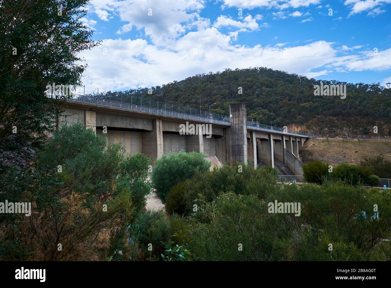 The Eildon dam. In Victoria, Australia Stock Photo Alamy