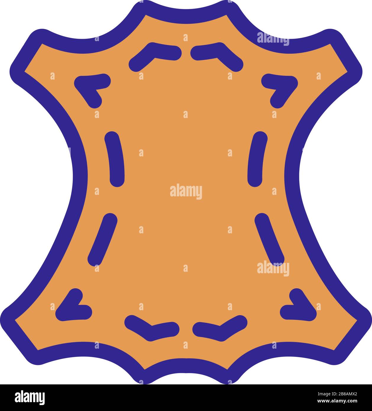 leather sample icon vector outline illustration Stock Vector Image ...