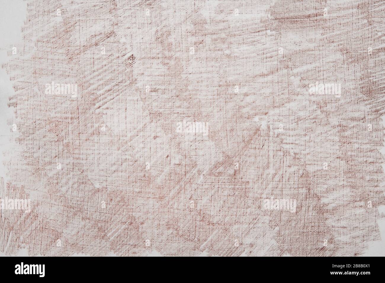 brown color crayon doodles on paper background texture Stock Photo