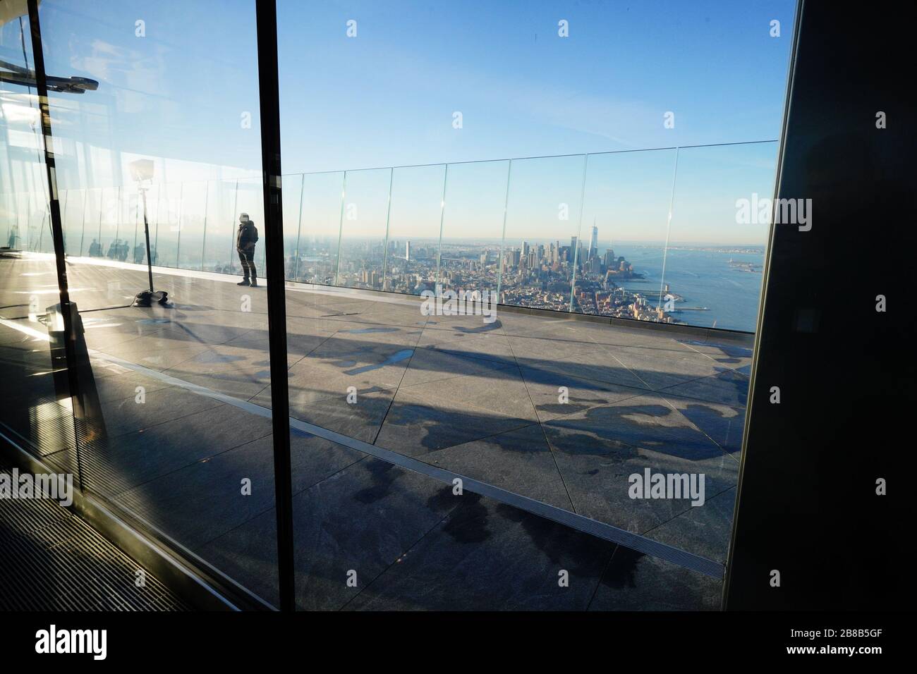 A view from the Edge, the new observation deck on the 100th floor of 30 ...