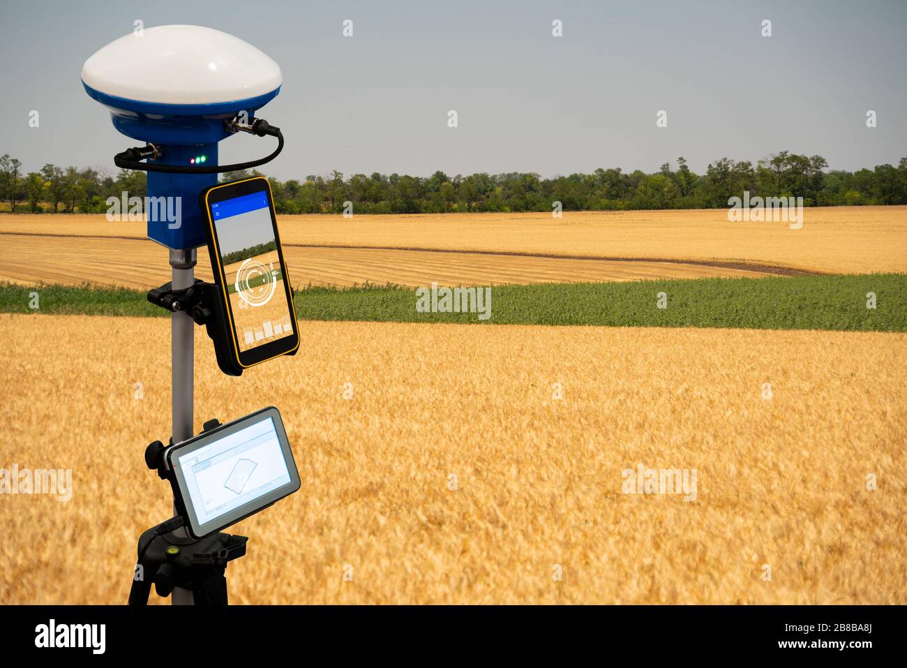 Smart agriculture field map hires stock photography and images Alamy