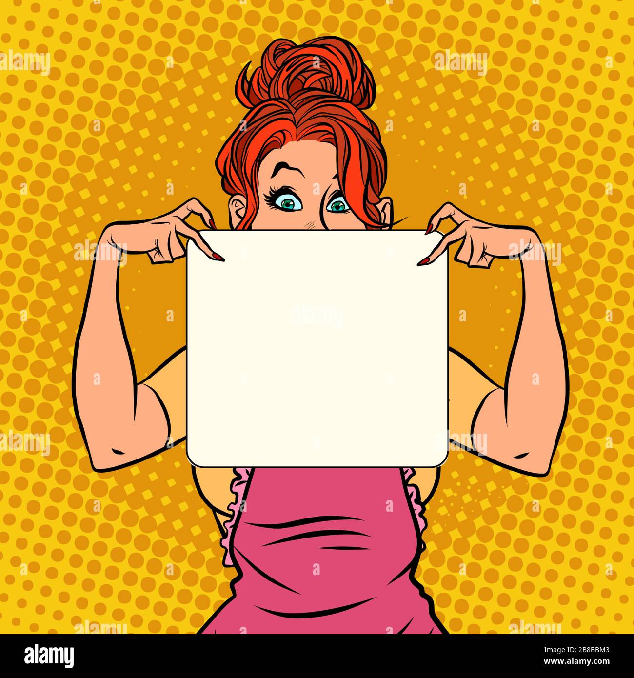 Housewife recipe blank form Stock Vector