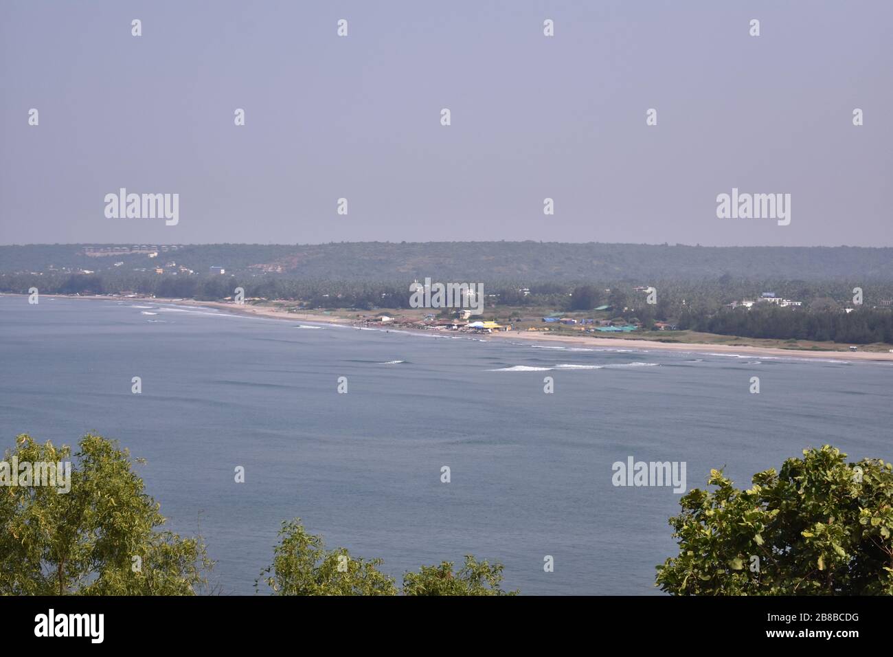 a beautiful blue ocean captured from the sky Stock Photo - Alamy