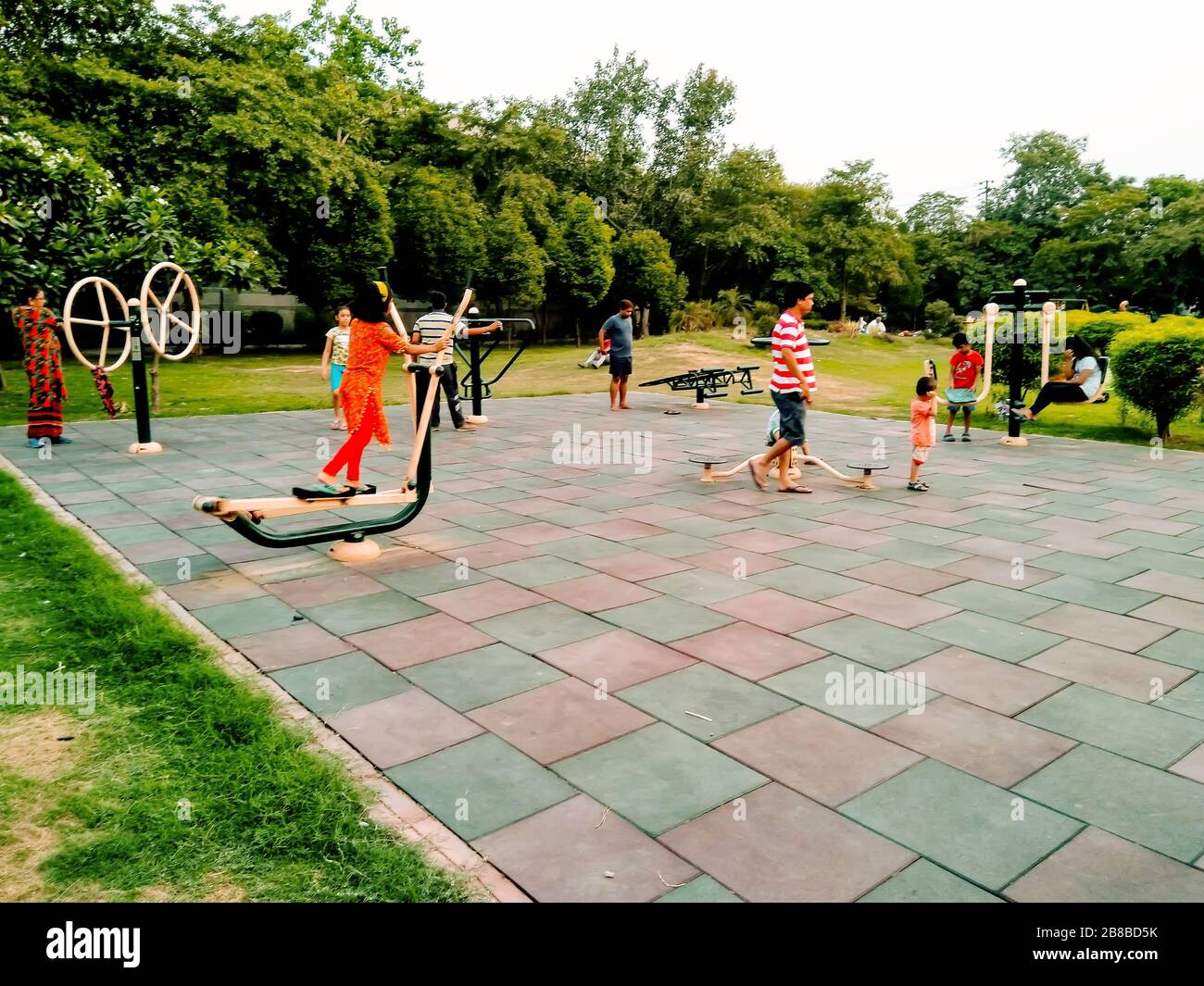 A picture of open gym Stock Photo Alamy