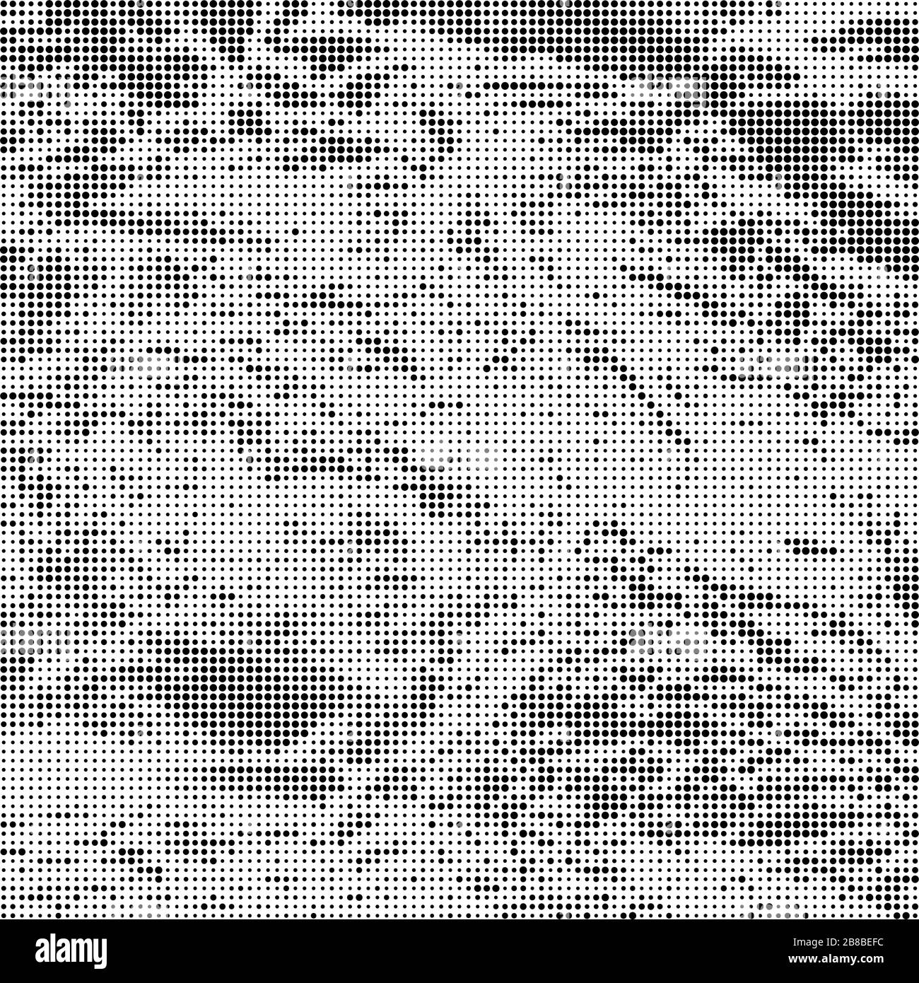 Halftone Pattern. Set of Dots. Dotted Texture on White Background ...