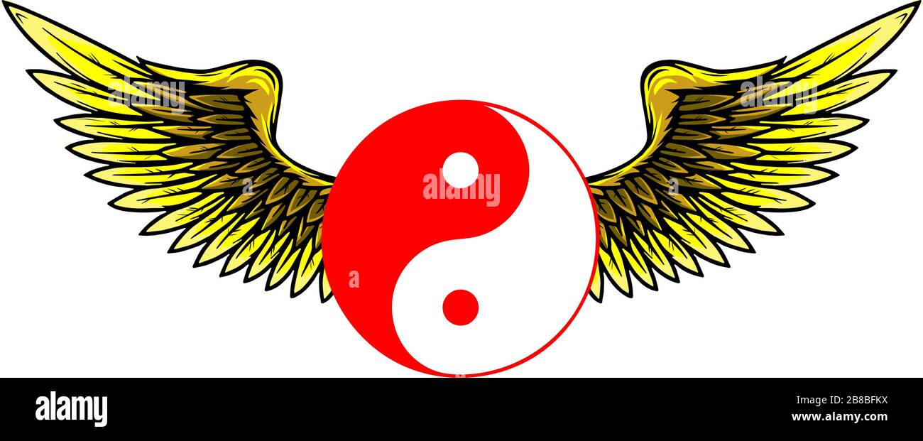 Yin Yang icon isolated on a white background Stock Vector Image & Art ...