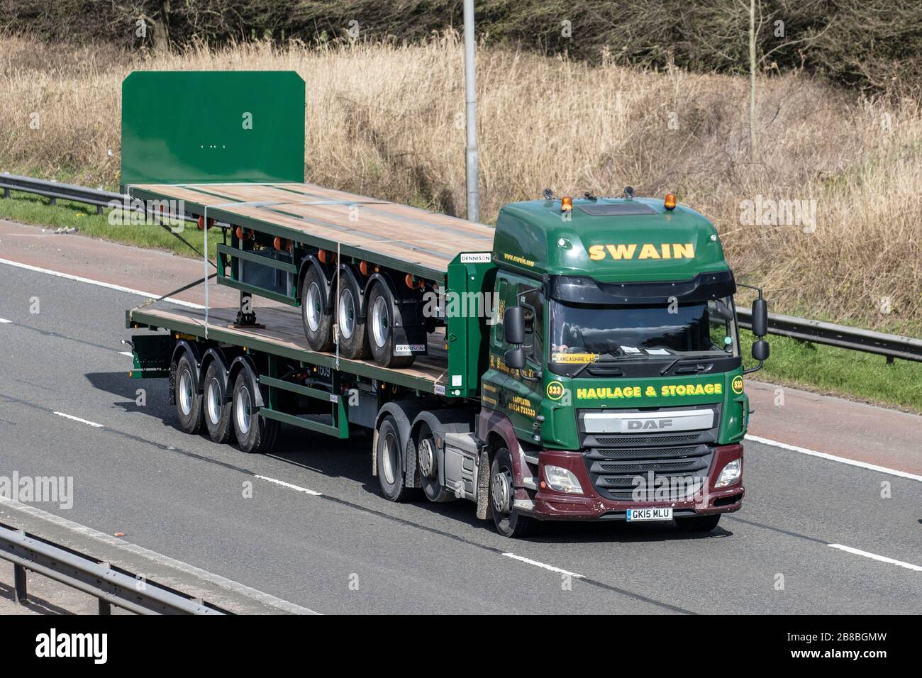 Lancashire lad driving Swain HGV Haulage delivery trucks, lorry