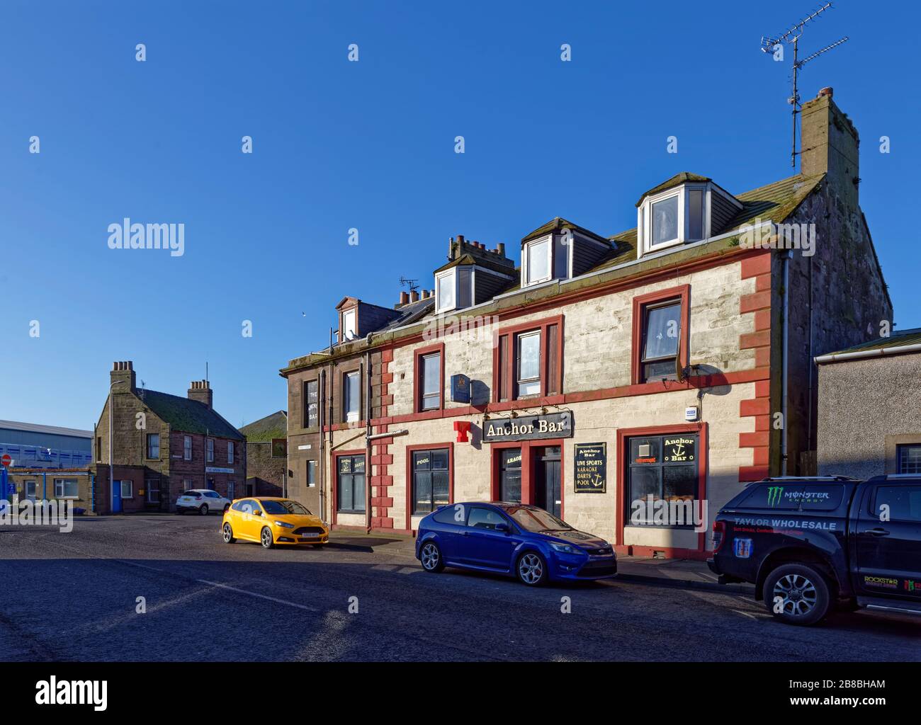 The Anchor Bar at the corner of Ferry street near to Montrose Port with