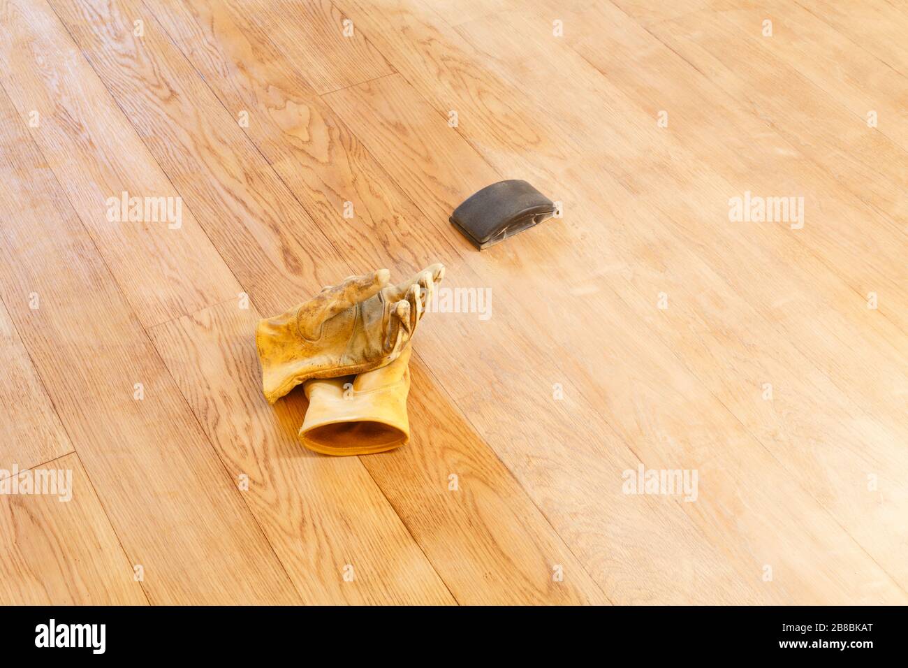 Sanding A Floor With A Sanding Block Home Improvement Diy Project Uk Stock Photo Alamy,How To Cook Ribs On A Gas Grill Easy