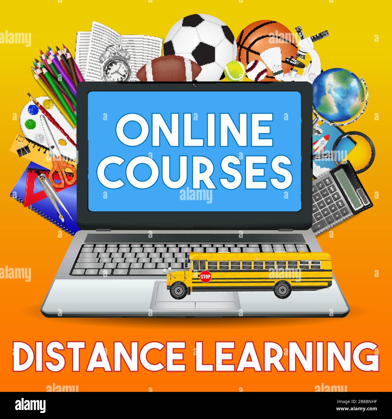 Do homework or play games. Watching video lessons. Online school. Online  schooling. Distant education. Pupil study digital technology. Educative  content. Schoolgirl surfing internet. Online course Stock Photo - Alamy