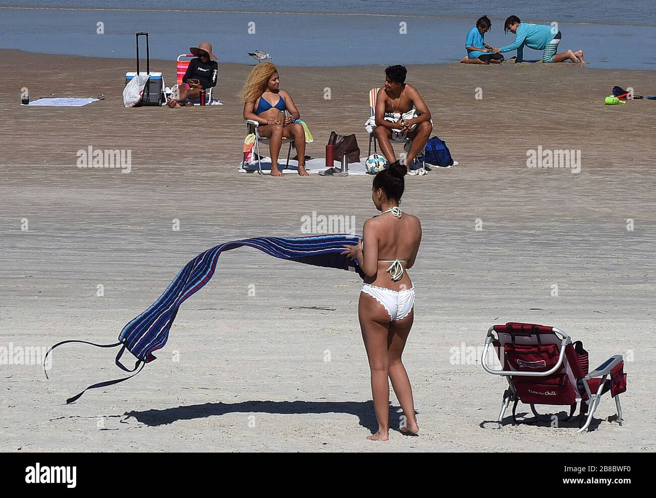 Beach bikini daytona hi res stock photography and images Alamy