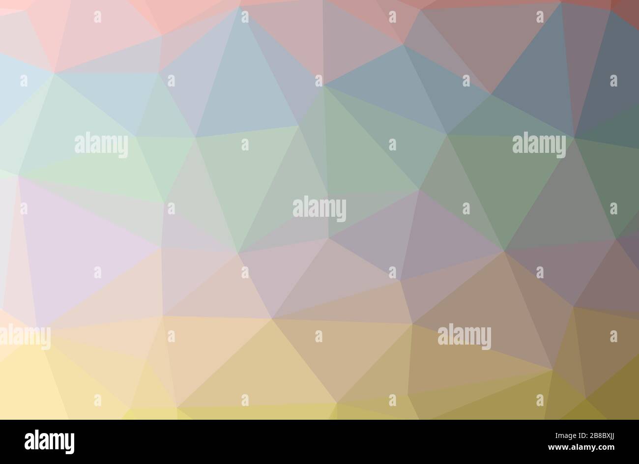 Illustration of abstract Orange horizontal low poly background ...