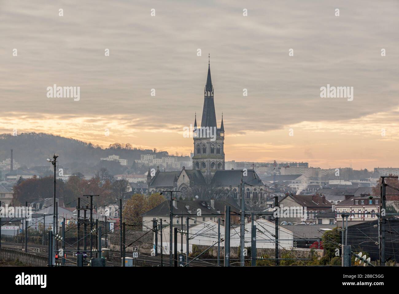 notre-dame-church-above-the-skyline-of-epernay-france-stock-photo-alamy