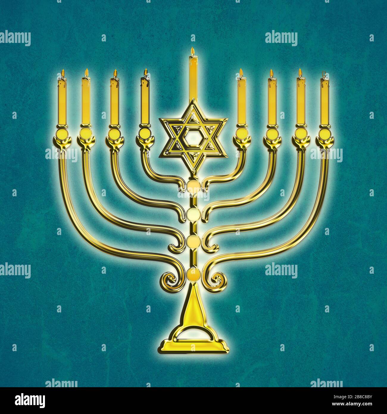 Jewish menorah for Hanukkah, Jewish festival of lights decoration symbol Stock Photo Alamy