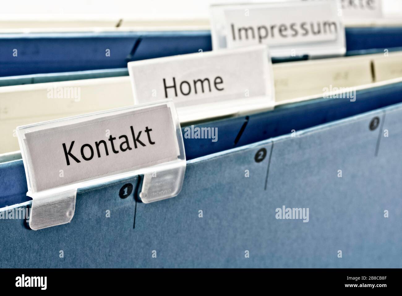 Kontakt Stock Photo