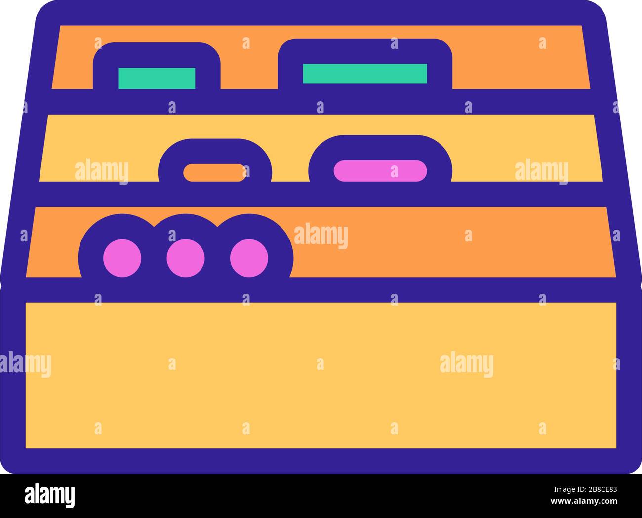 store shelf icon vector outline illustration Stock Vector Image & Art