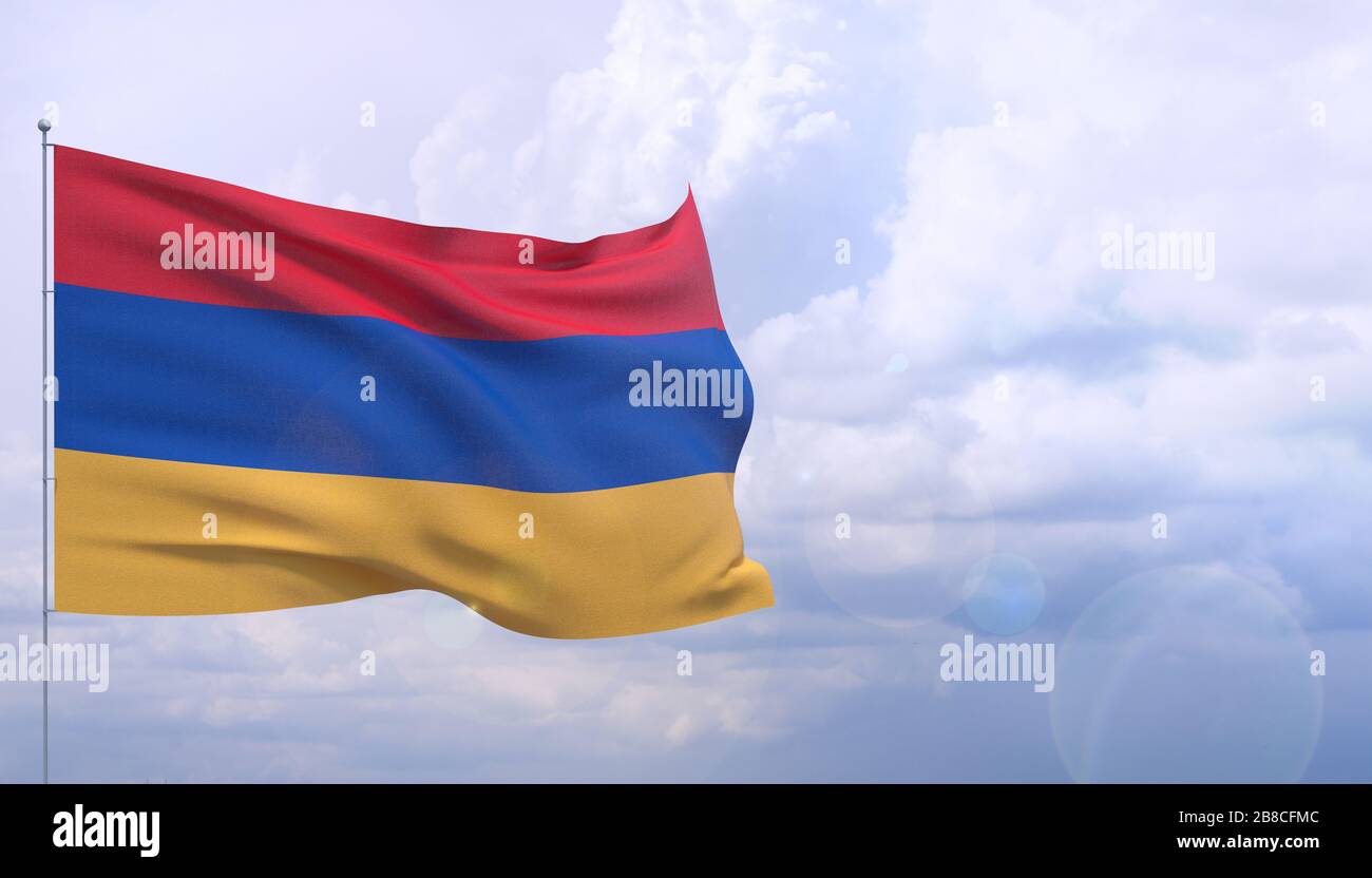 National flag of armenia hi-res stock photography and images - Alamy