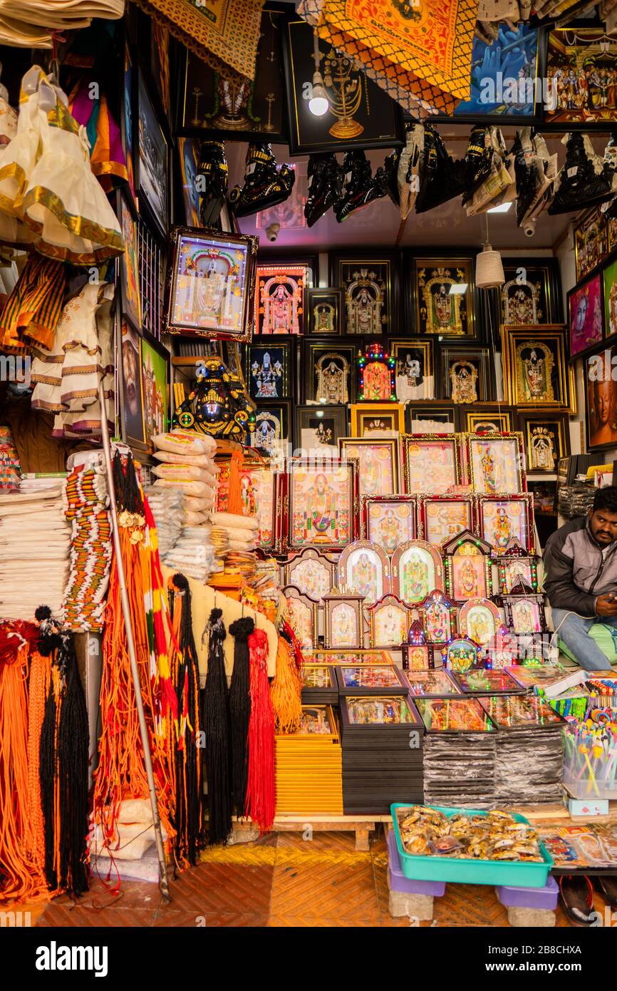 Street Vendor Shop of Gods Photos Stock Photo Alamy