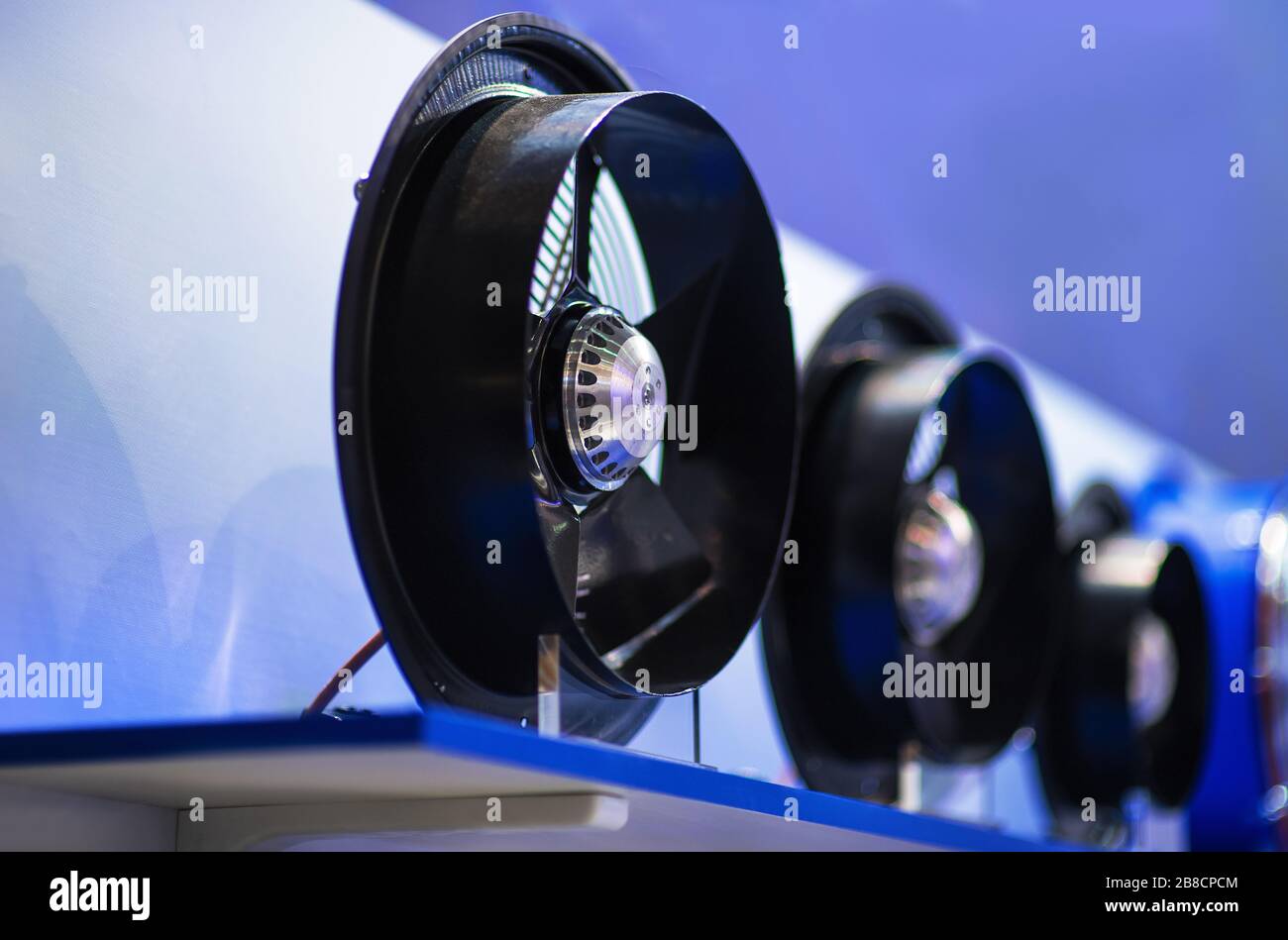 Modern humidifier and air purifier At the factory, smart manufacturing