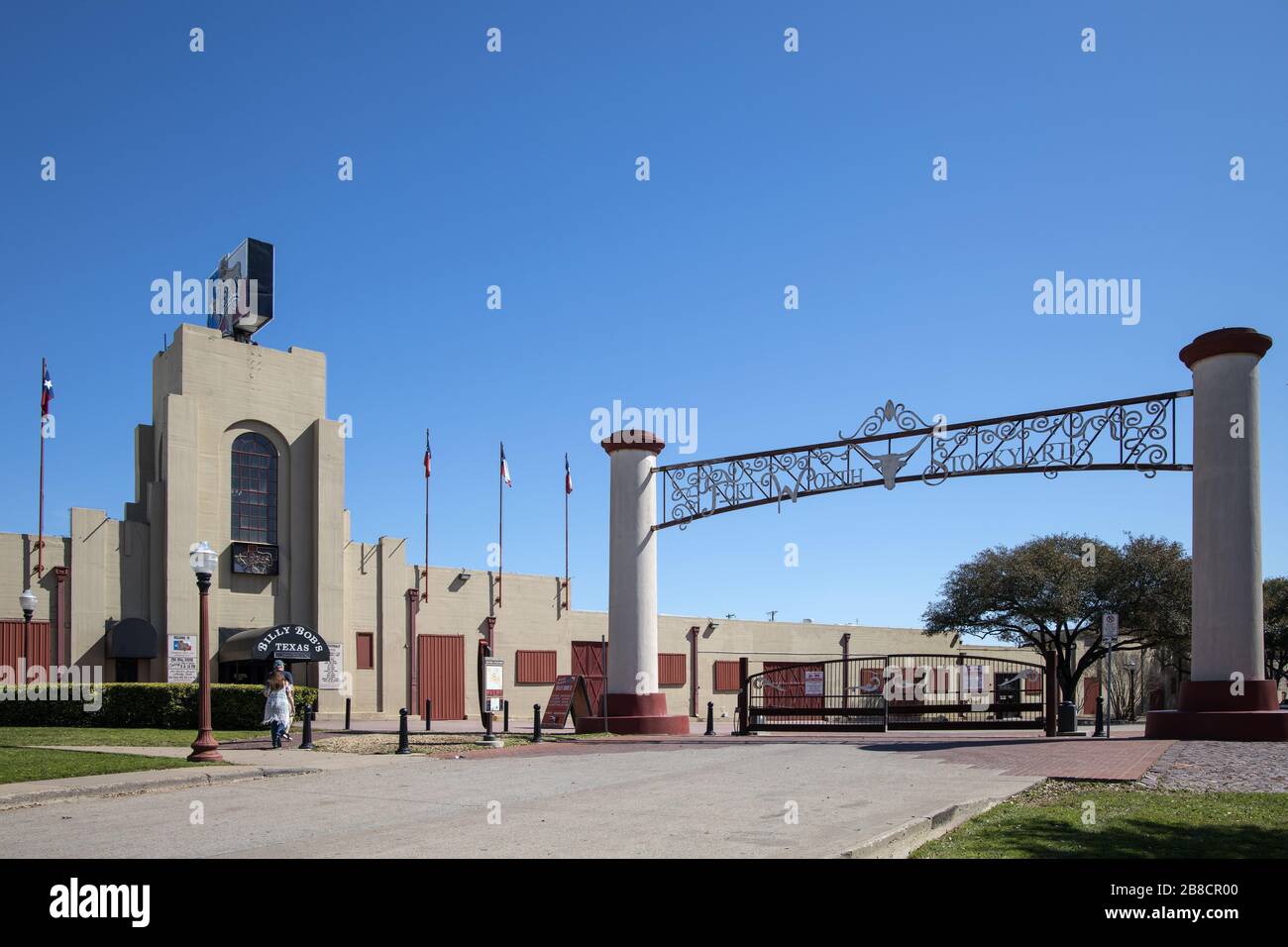 billy bobs honky tonk bar at the stockyards in fort worth texas is