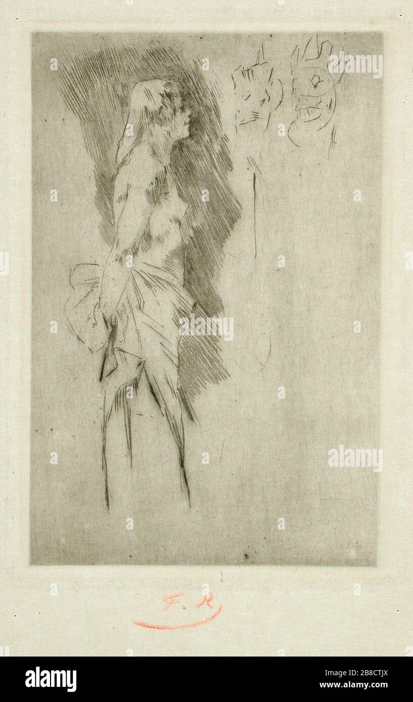 Фелисьен ропс рисунки