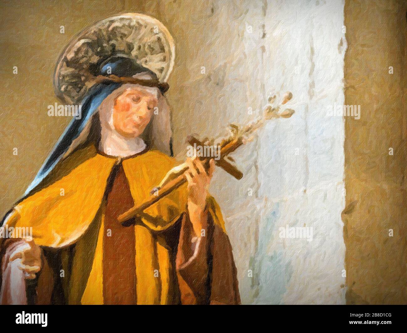 Saint therese statue hi-res stock photography and images - Alamy